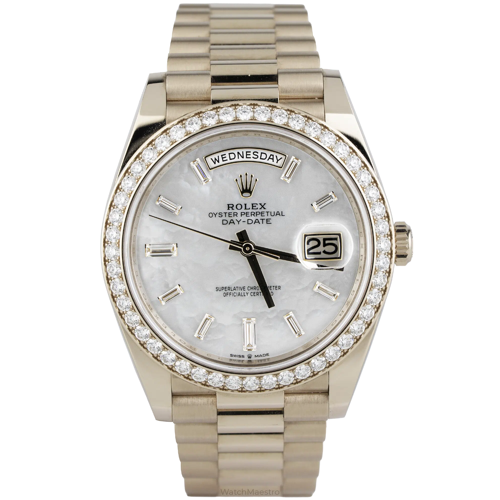 Rolex Day Date RG MOP Diamonds (1)