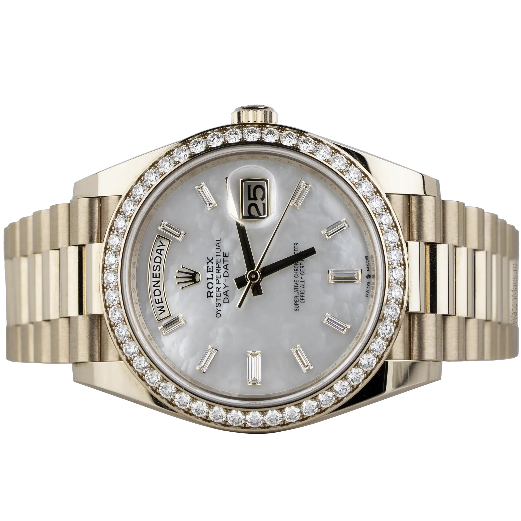 Rolex Day Date RG MOP Diamonds (2)