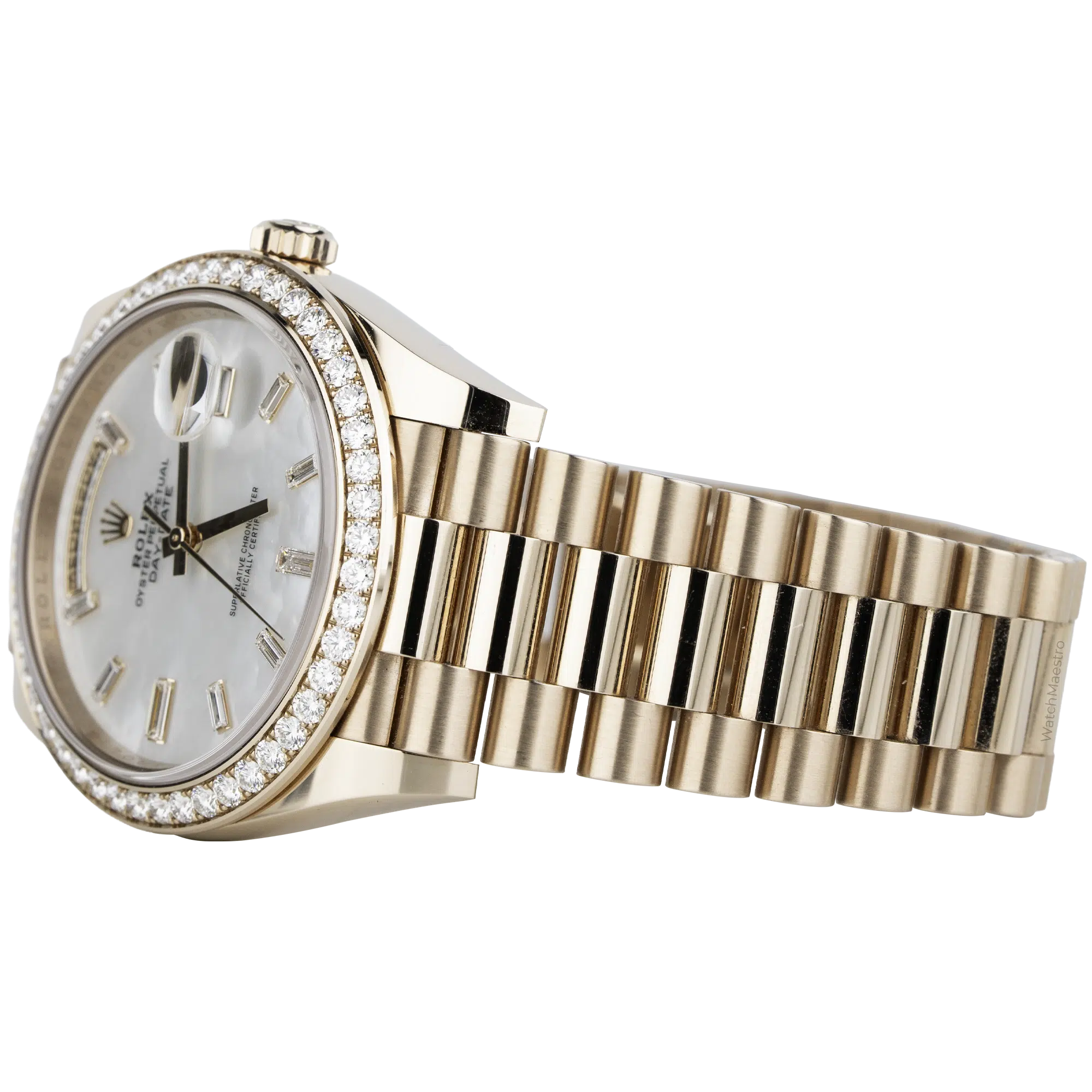 Rolex Day Date RG MOP Diamonds (3)