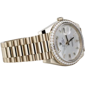 Rolex Day Date RG MOP Diamonds (4)