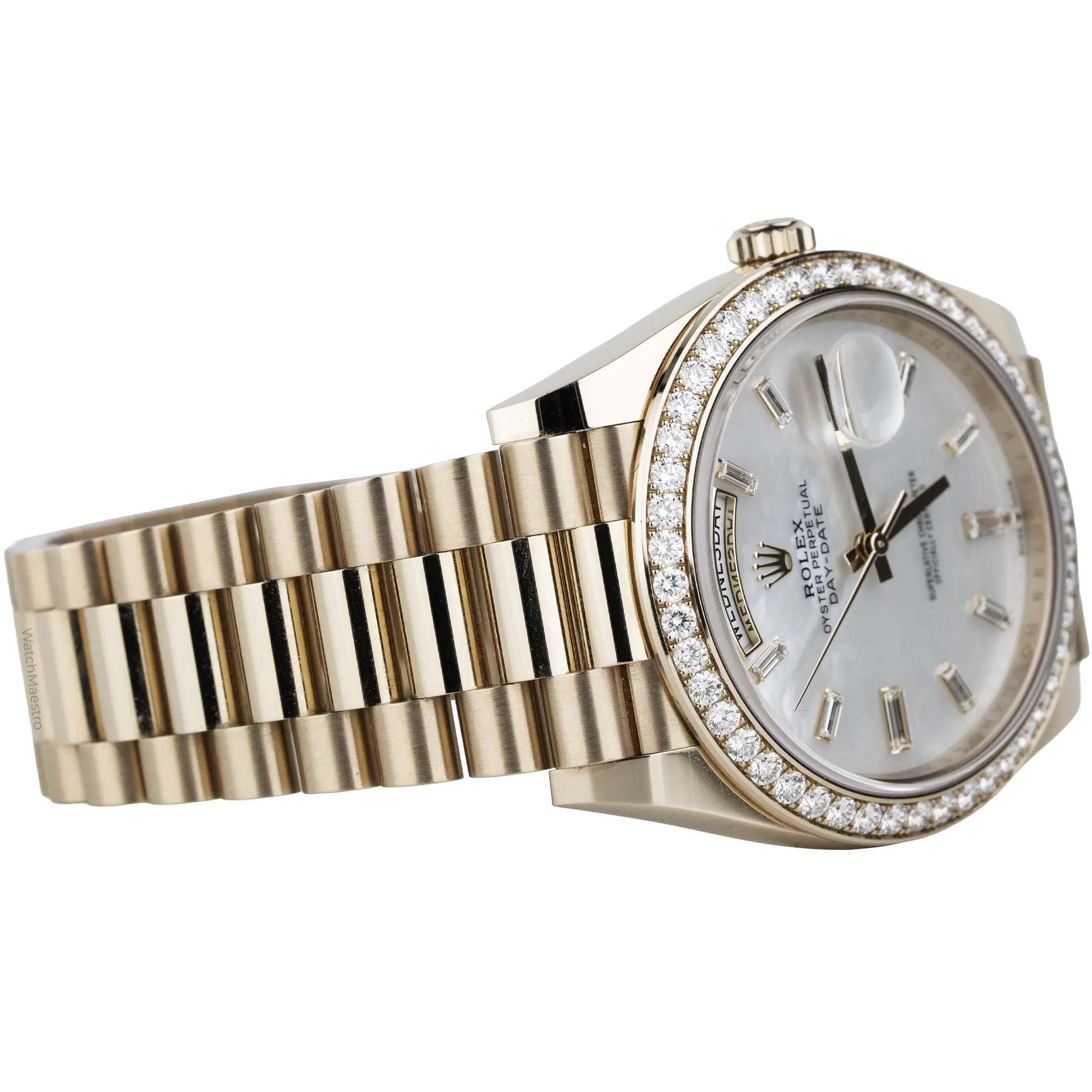 Rolex Day Date RG MOP Diamonds (4)