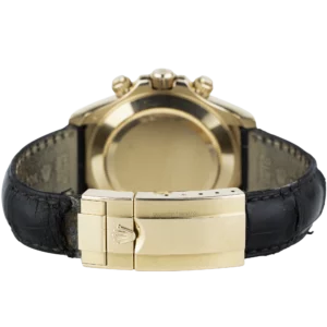 Rolex Daytona Rose Gold Leather Choco (5)