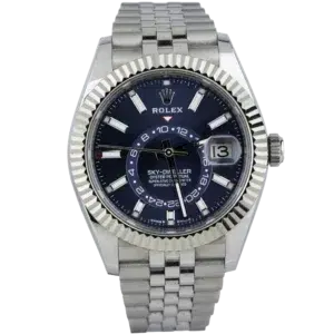 Rolex Sky Dweller Blue Dial Jubilee (1)