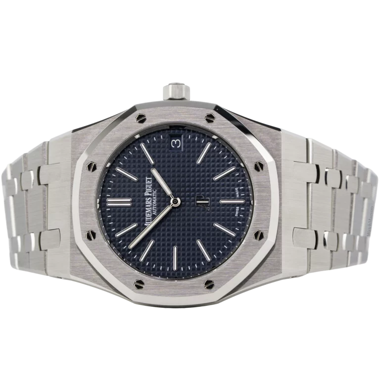 AP Royal Oak Jumbo Extra Thin Blue Dial Steel (2)