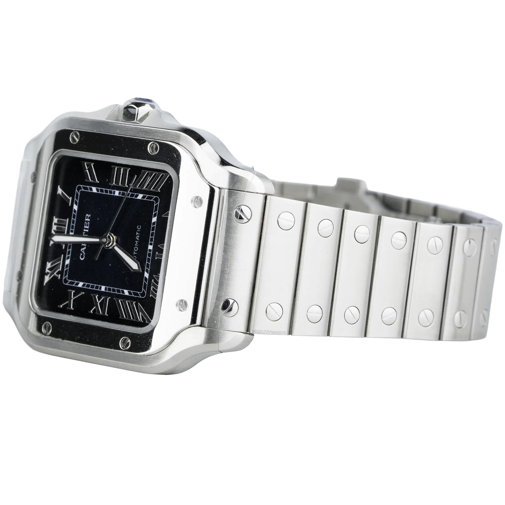 Cartier Santos Blue Roman (3)