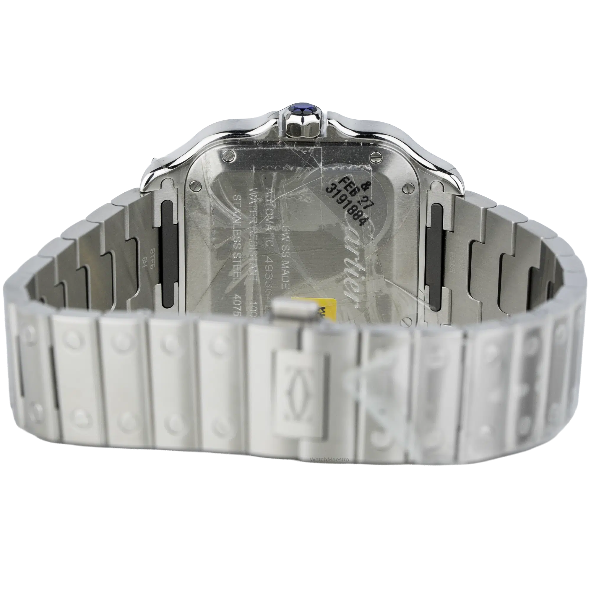 Cartier Santos Blue Roman (6)