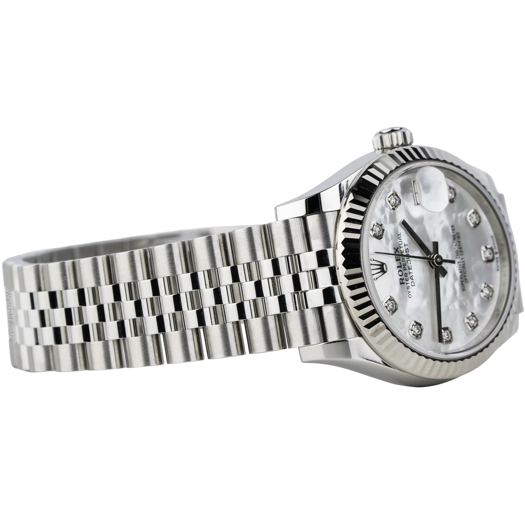 Rolex Datejust 31 MOP Diamond Steel (4)