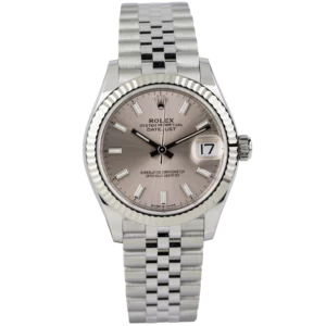 Rolex Datejust 31 Pink Index Fluted Jubilee (1)