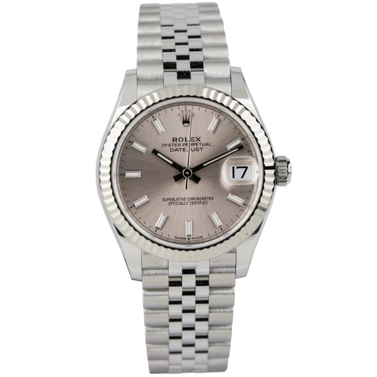 Rolex Datejust 31 Pink Index Fluted Jubilee (1)