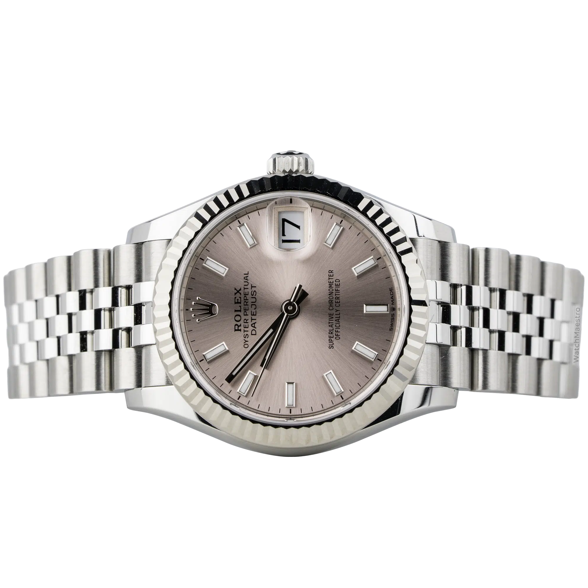 Rolex Datejust 31 Pink Index Fluted Jubilee (2)