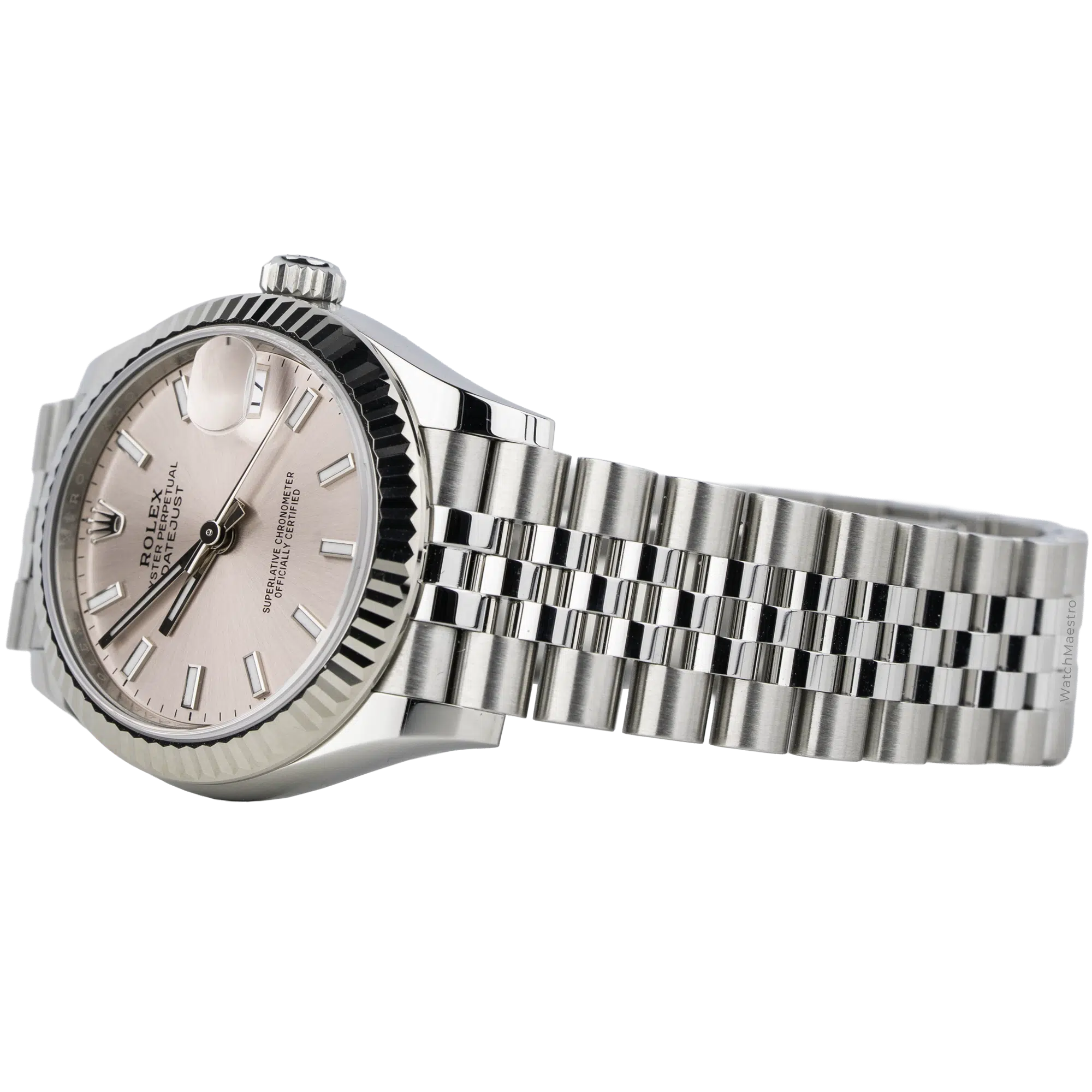 Rolex Datejust 31 Pink Index Fluted Jubilee (3)