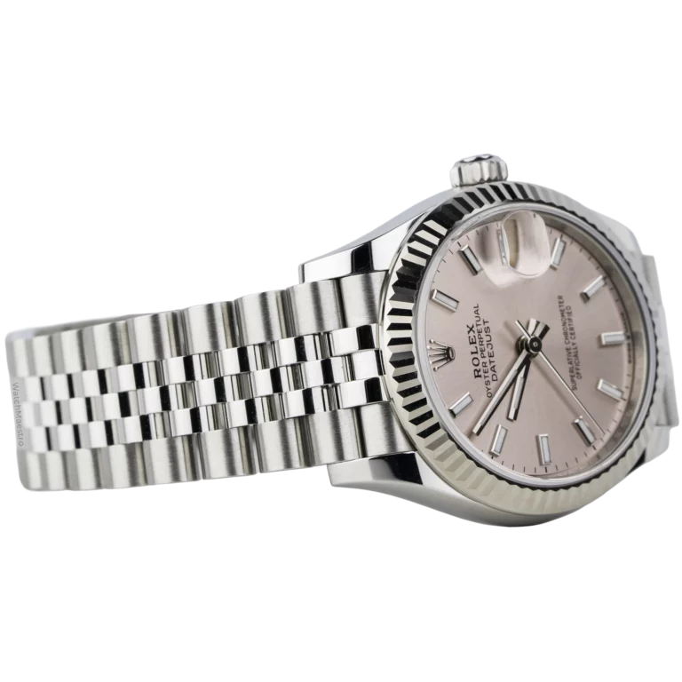 Rolex Datejust 31 Pink Index Fluted Jubilee (4)