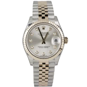 Rolex Datejust 31 Silver Diamond Two Tone RG (1)