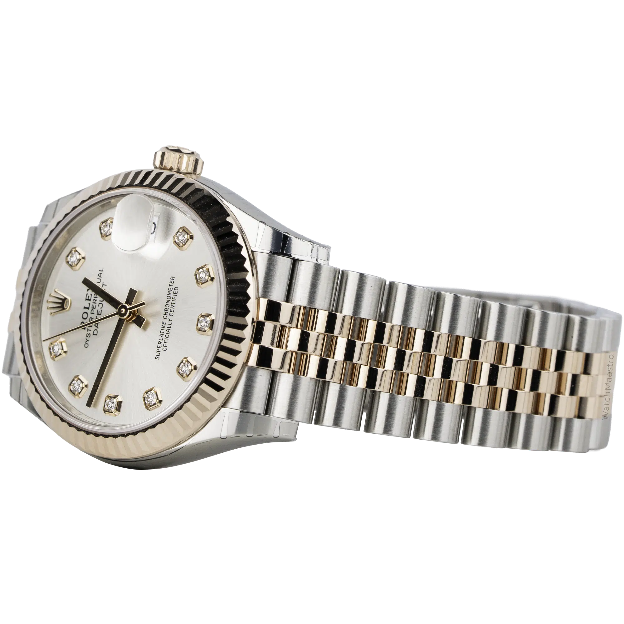 Rolex Datejust 31 Silver Diamond Two Tone RG (3)