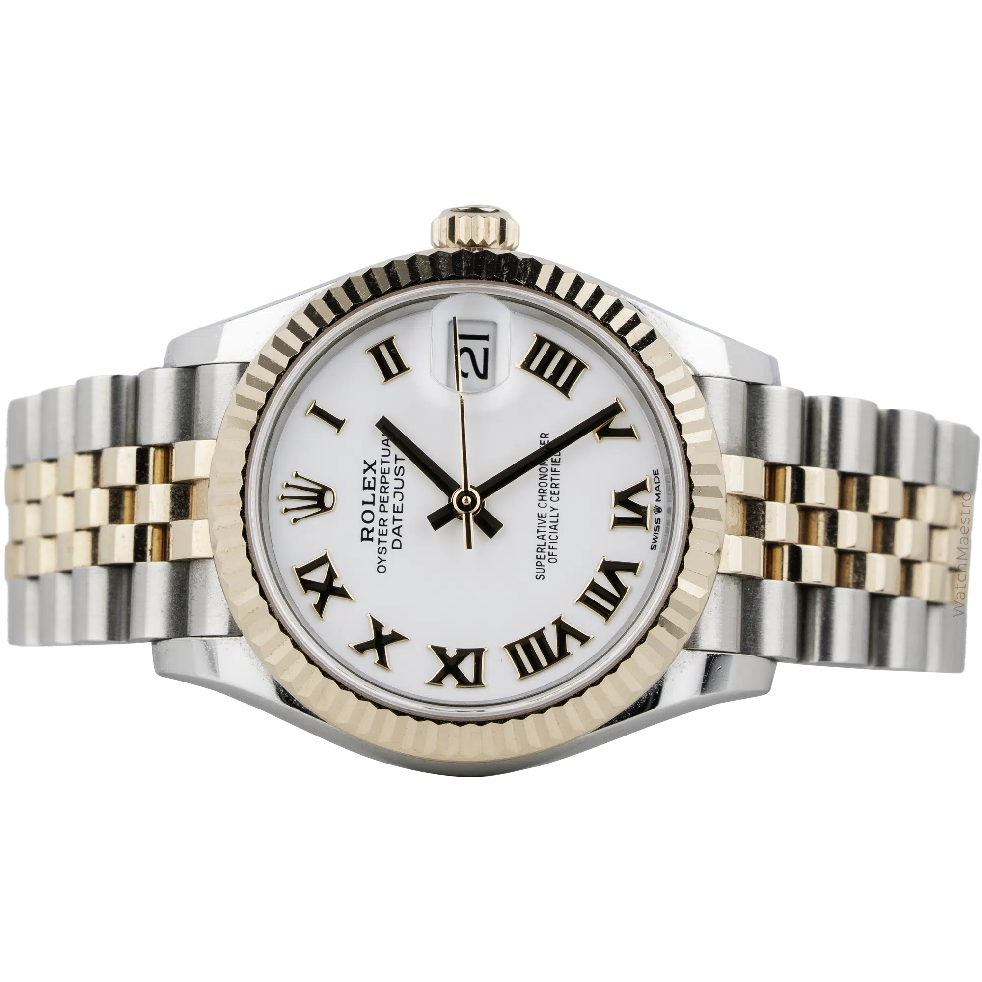 Rolex Datejust 31 Two Tone White Roman (2)