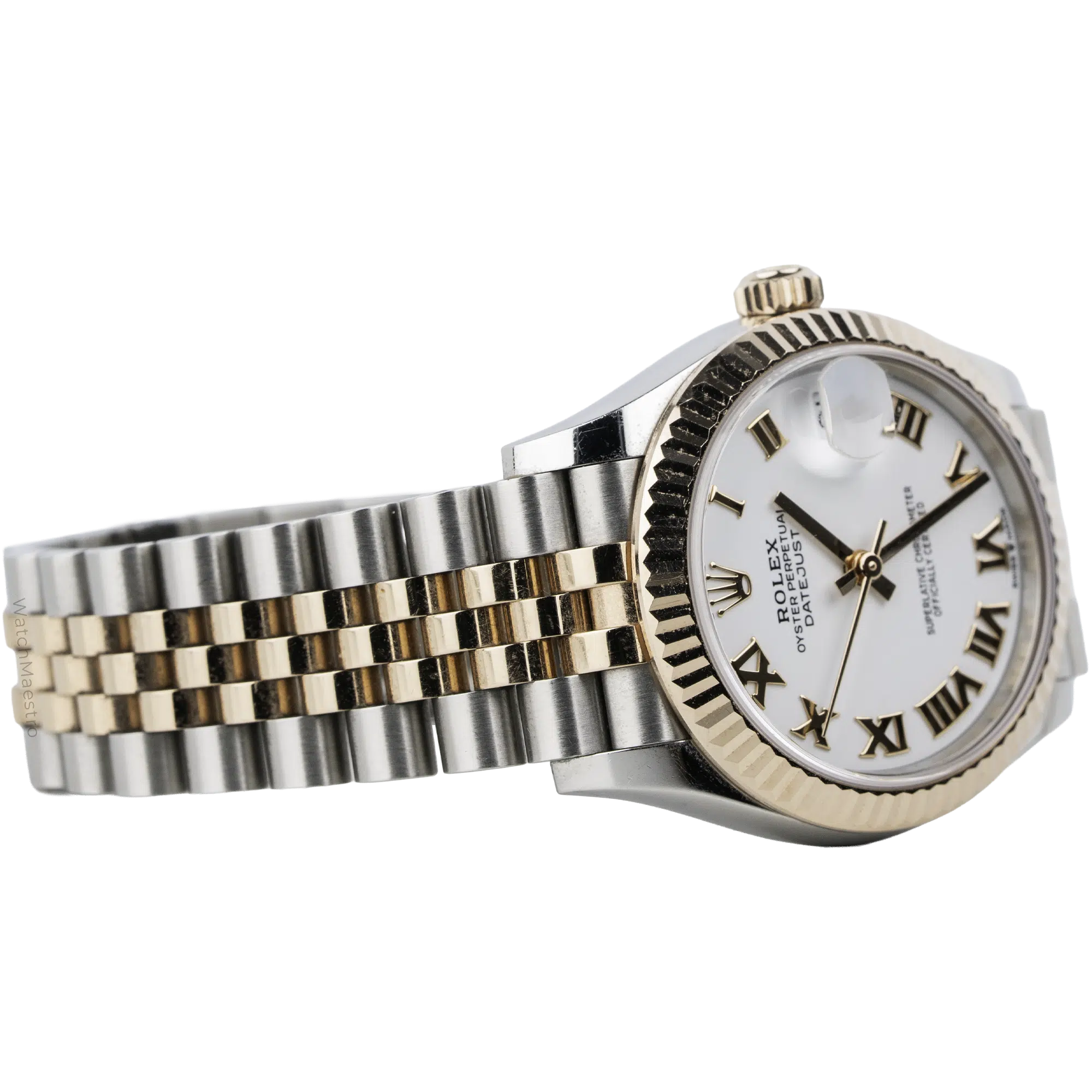 Rolex Datejust 31 Two Tone White Roman (4)