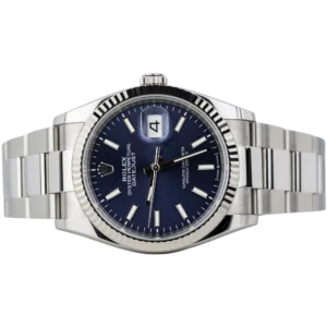 Rolex Datejust 36 Blue Fluted Oyster (2)