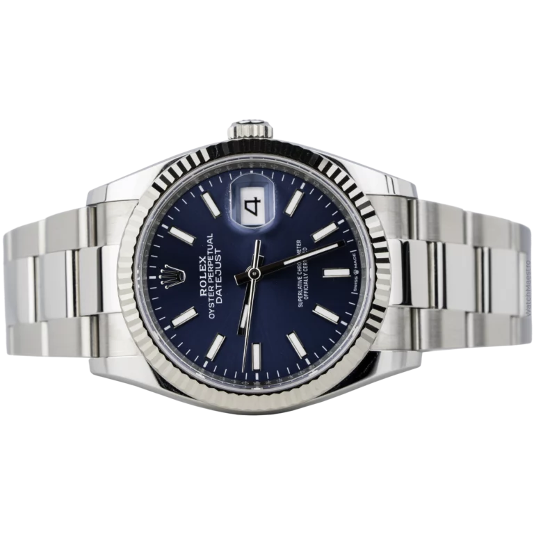 Rolex Datejust 36 Blue Fluted Oyster (2)