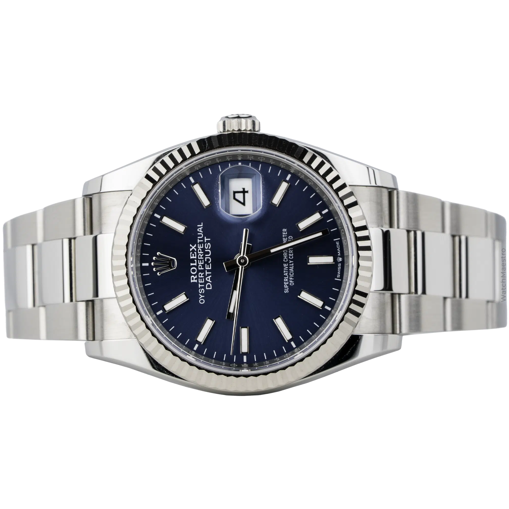 Rolex Datejust 36 Blue Fluted Oyster (2)