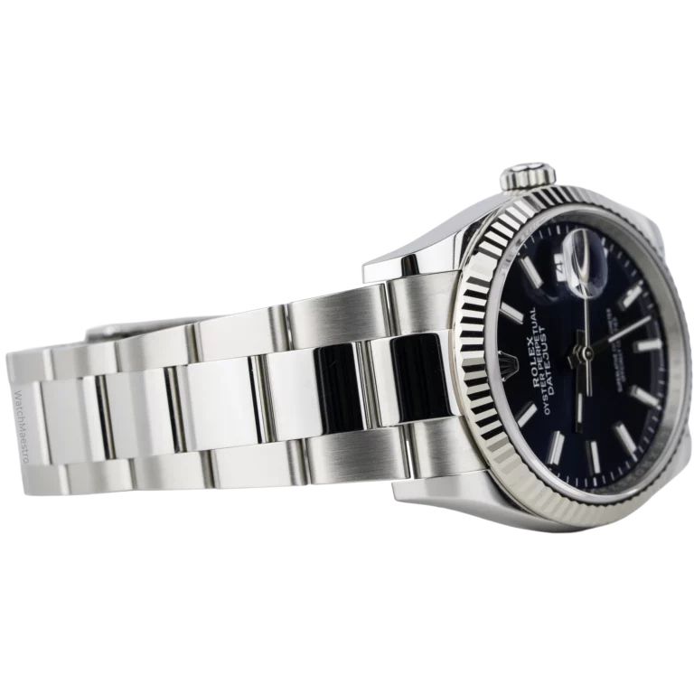 Rolex Datejust 36 Blue Fluted Oyster (4)