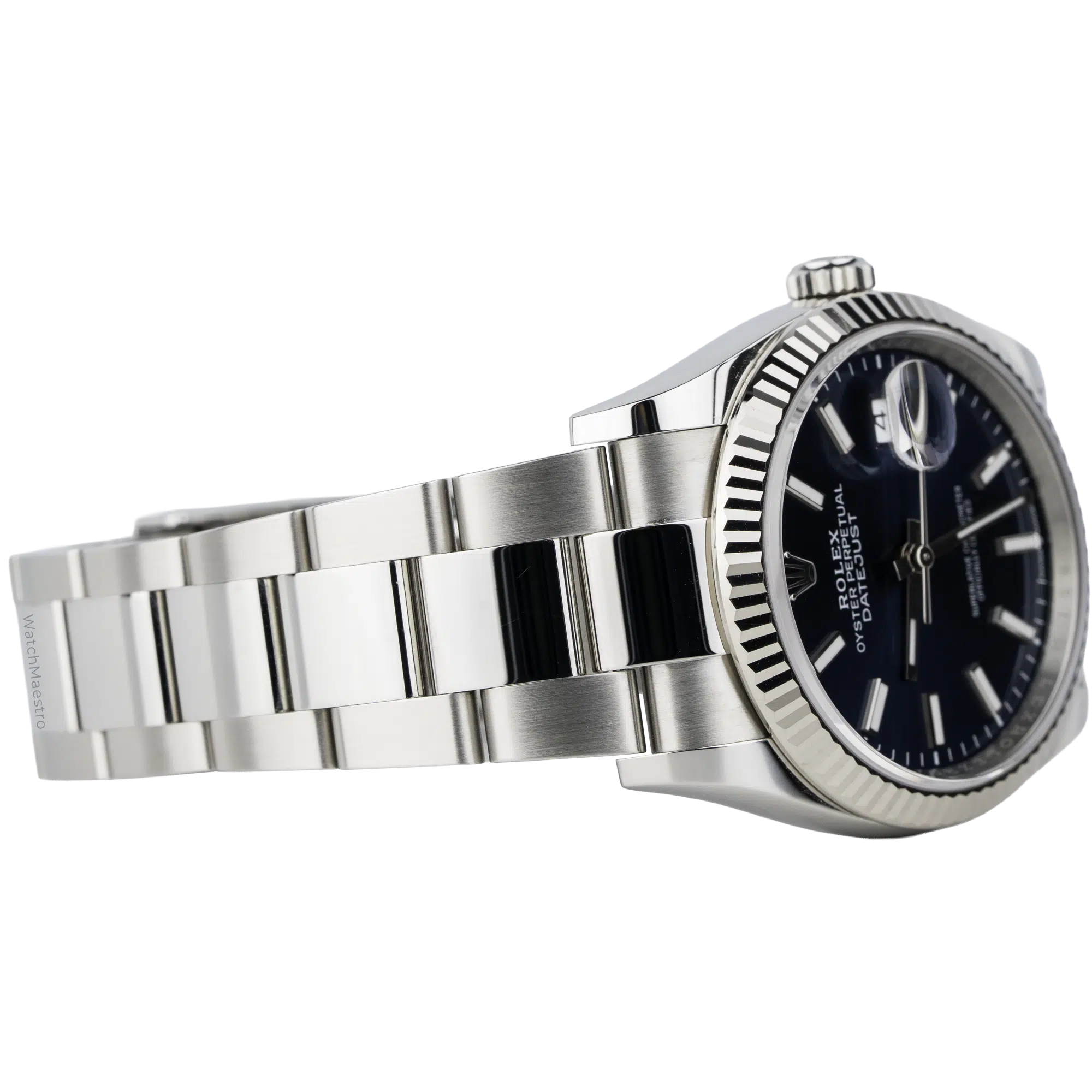 Rolex Datejust 36 Blue Fluted Oyster (4)