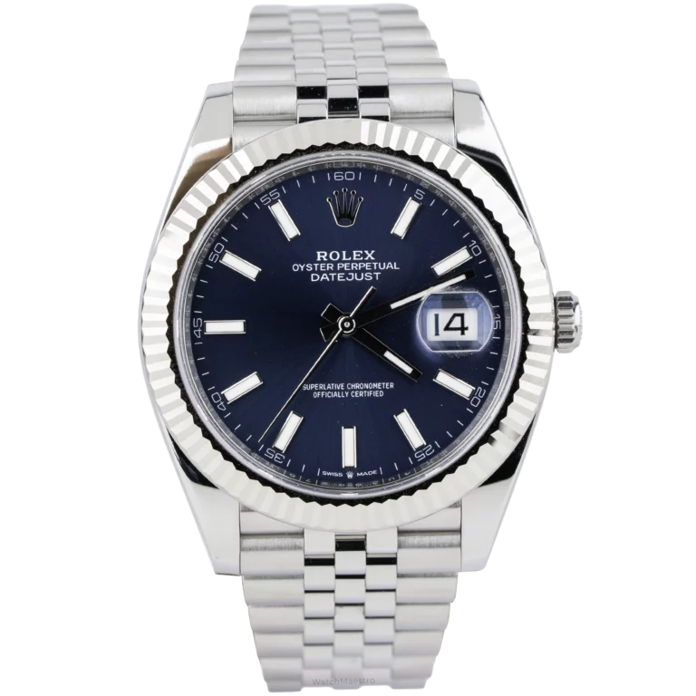 Rolex Datejust 41 Blue Jubilee Fluted (1)