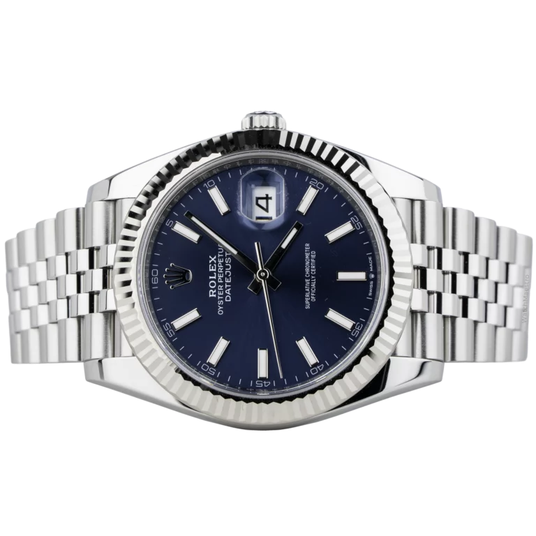 Rolex Datejust 41 Blue Jubilee Fluted (2)