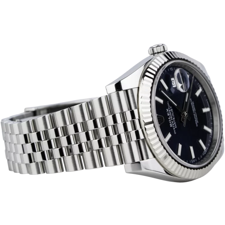 Rolex Datejust 41 Blue Jubilee Fluted (4)