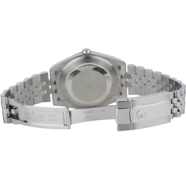 Rolex Datejust 41 Blue Jubilee Fluted (9)