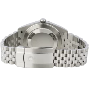 Rolex Datejust 41 Green Smooth Jubilee (6)