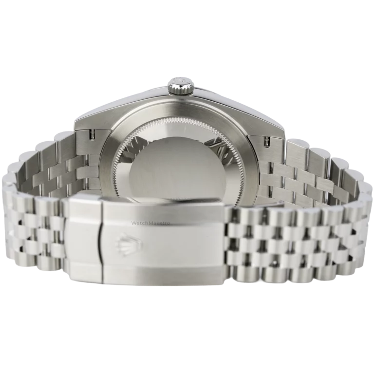 Rolex Datejust 41 Green Smooth Jubilee (6)