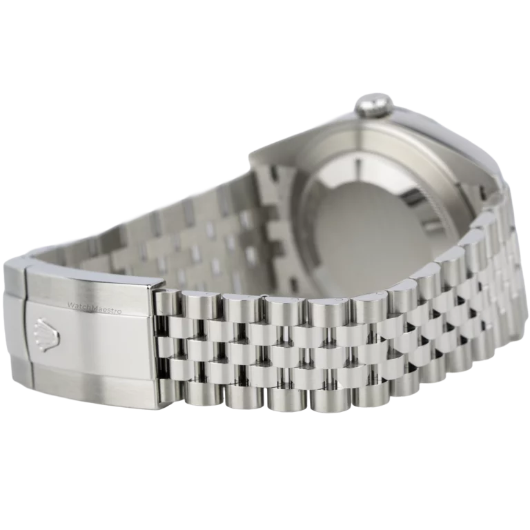 Rolex Datejust 41 Green Smooth Jubilee (7)