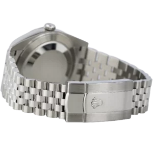 Rolex Datejust 41 Green Smooth Jubilee (8)