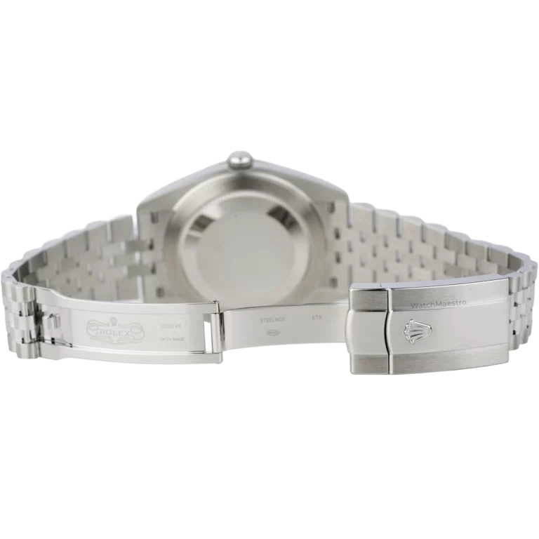 Rolex Datejust 41 Green Smooth Jubilee (9)