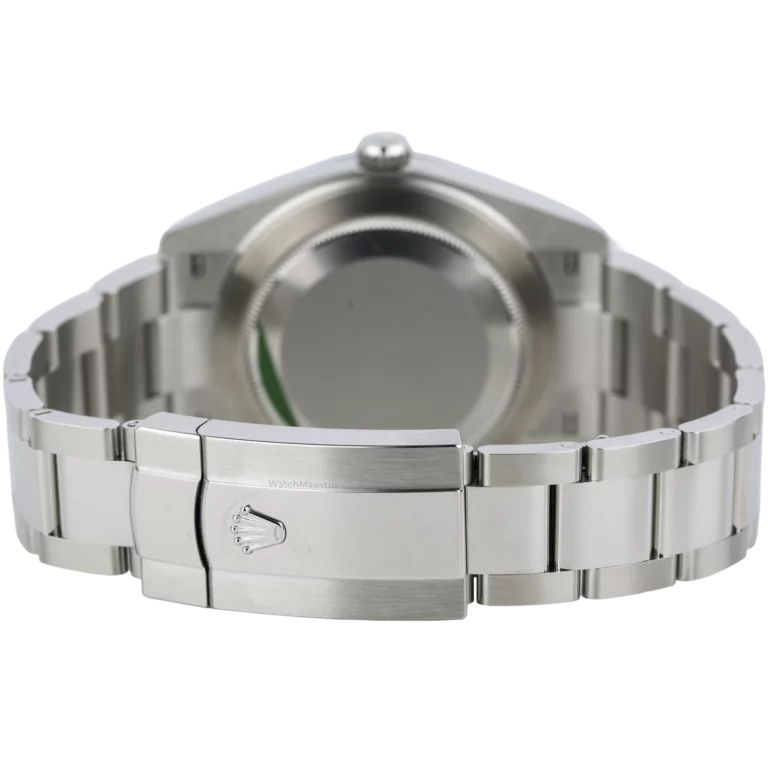 Rolex Datejust 41 Grey Smooth Bezel Oyster Bracelet (5)