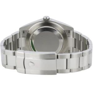 Rolex Datejust 41 Grey Smooth Bezel Oyster Bracelet (6)