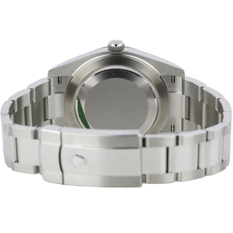 Rolex Datejust 41 Grey Smooth Bezel Oyster Bracelet (6)