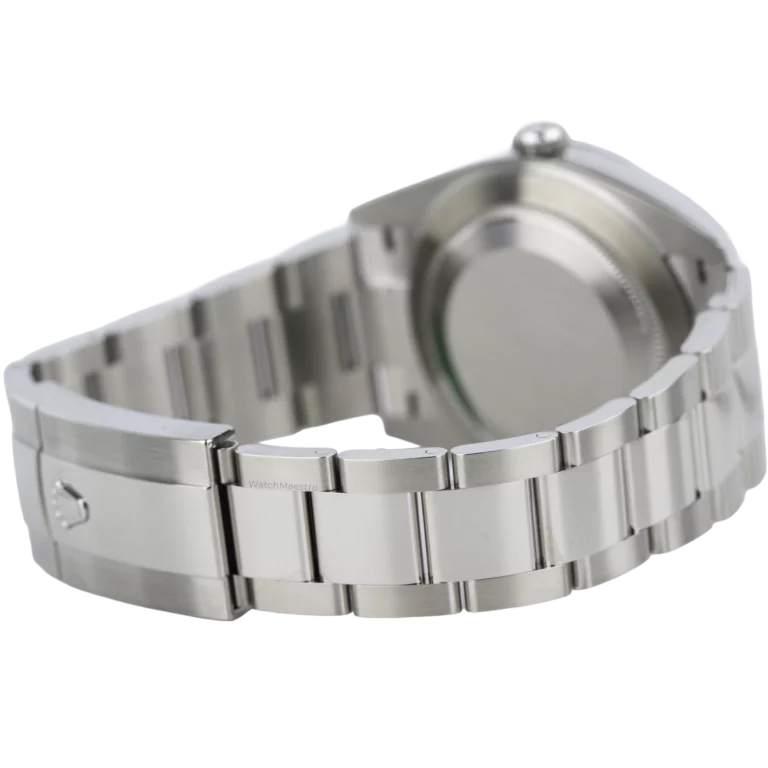 Rolex Datejust 41 Grey Smooth Bezel Oyster Bracelet (7)