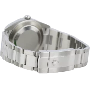Rolex Datejust 41 Grey Smooth Bezel Oyster Bracelet (8)