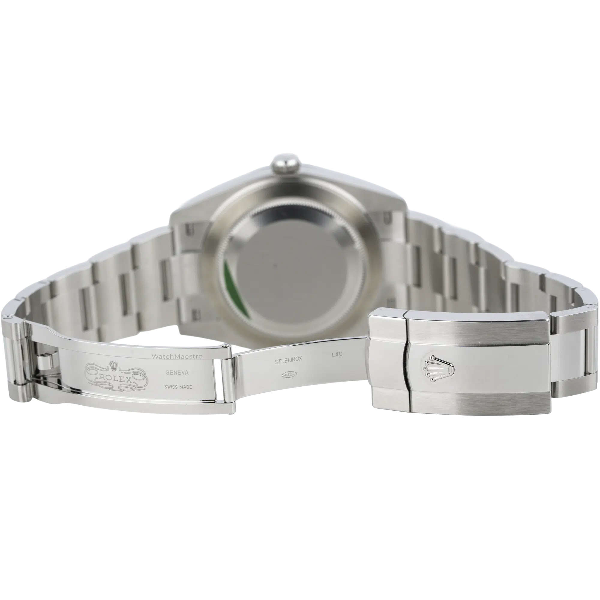 Rolex Datejust 41 Grey Smooth Bezel Oyster Bracelet (9)