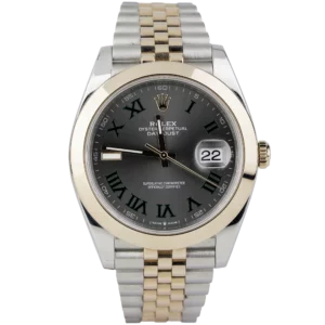 Rolex Datejust 41 Wimbledon Two Tone Jubilee Smooth (1)