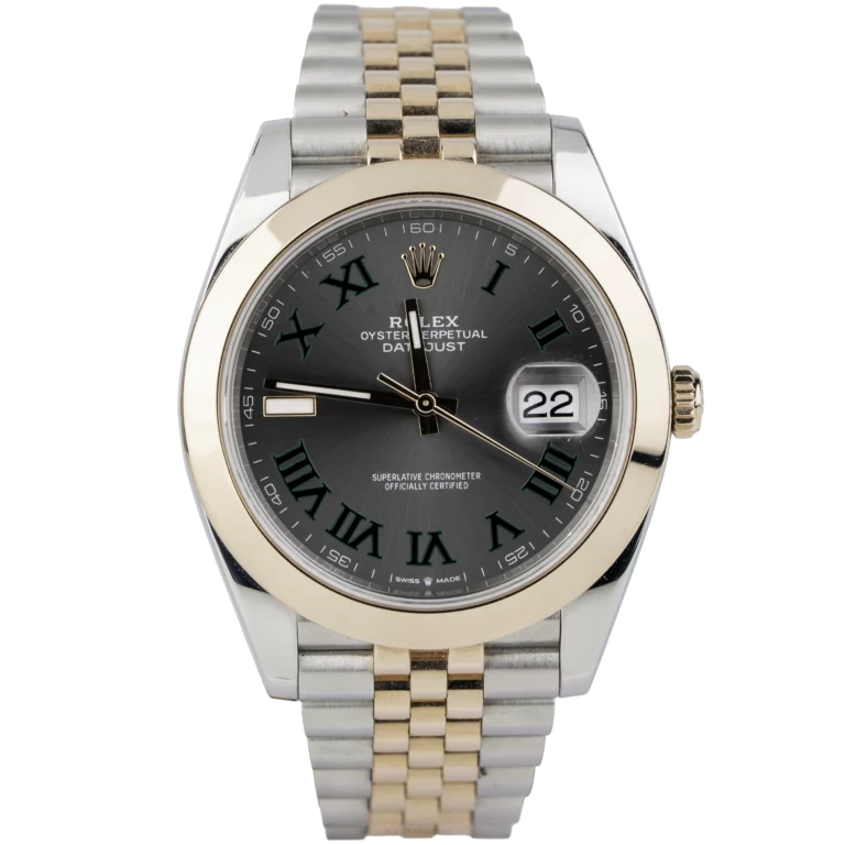 Rolex Datejust 41 Wimbledon Two Tone Jubilee Smooth (1)