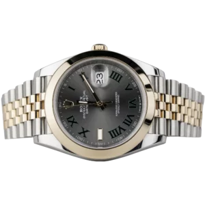 Rolex Datejust 41 Wimbledon Two Tone Jubilee Smooth (2)