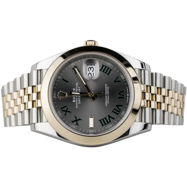 Rolex Datejust 41 Wimbledon Two Tone Jubilee Smooth (2)