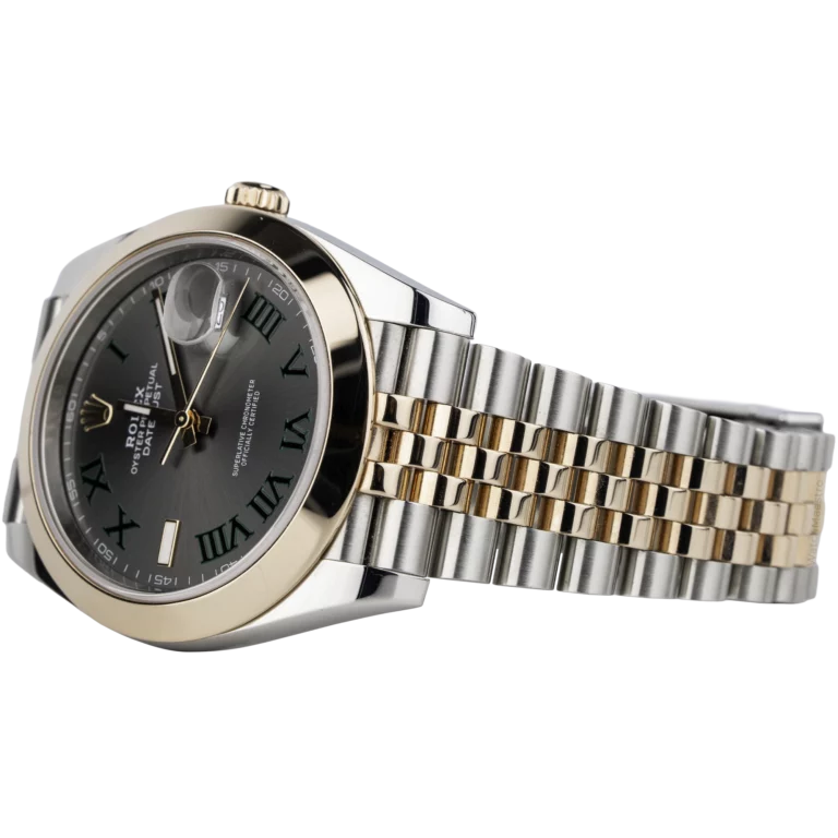 Rolex Datejust 41 Wimbledon Two Tone Jubilee Smooth (3)