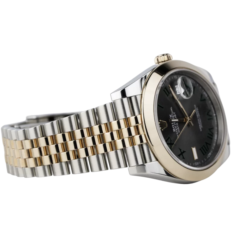 Rolex Datejust 41 Wimbledon Two Tone Jubilee Smooth (4)