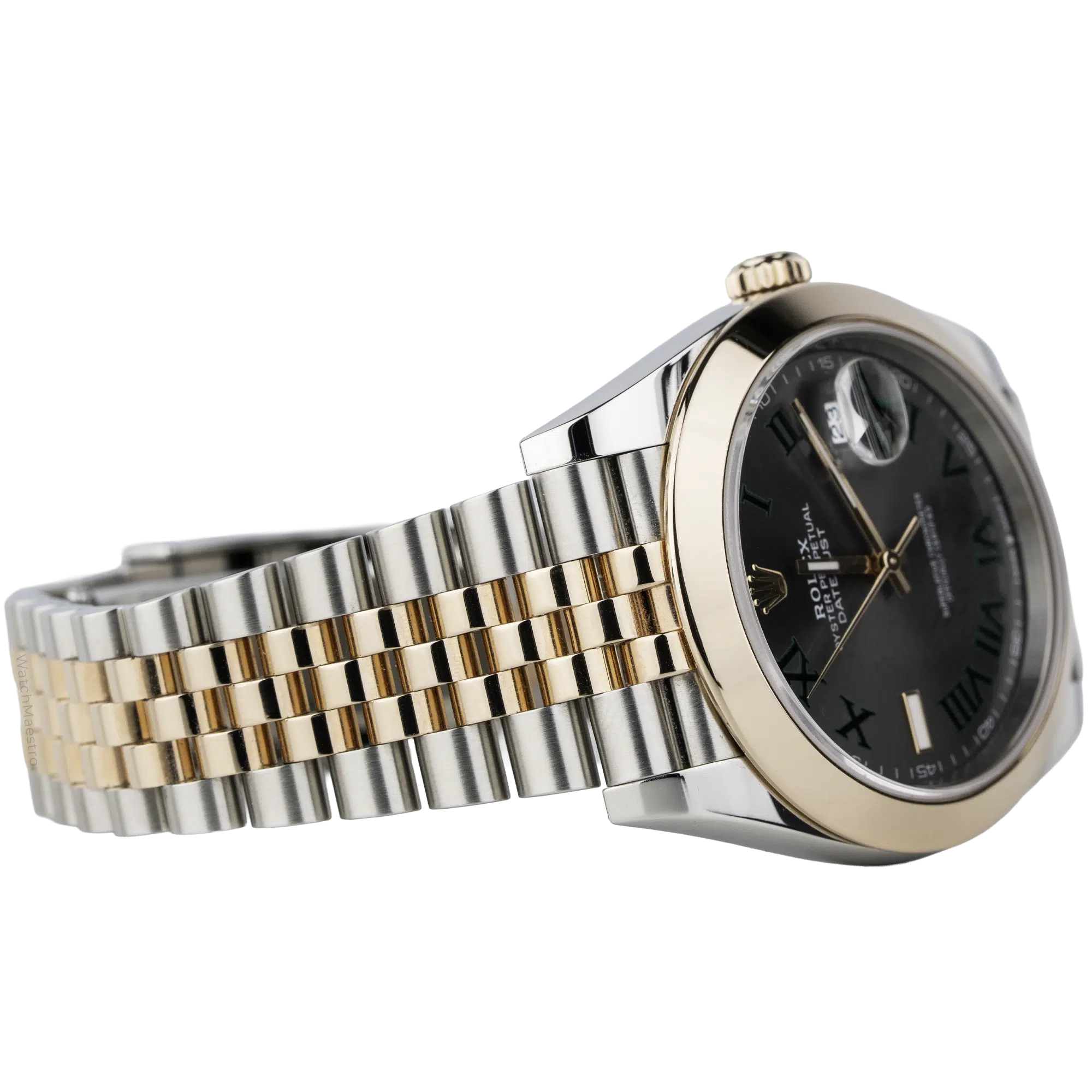 Rolex Datejust 41 Wimbledon Two Tone Jubilee Smooth (4)