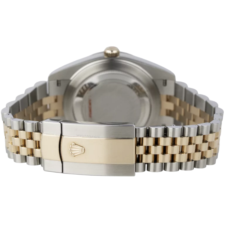 Rolex Datejust 41 Wimbledon Two Tone Jubilee Smooth (5)