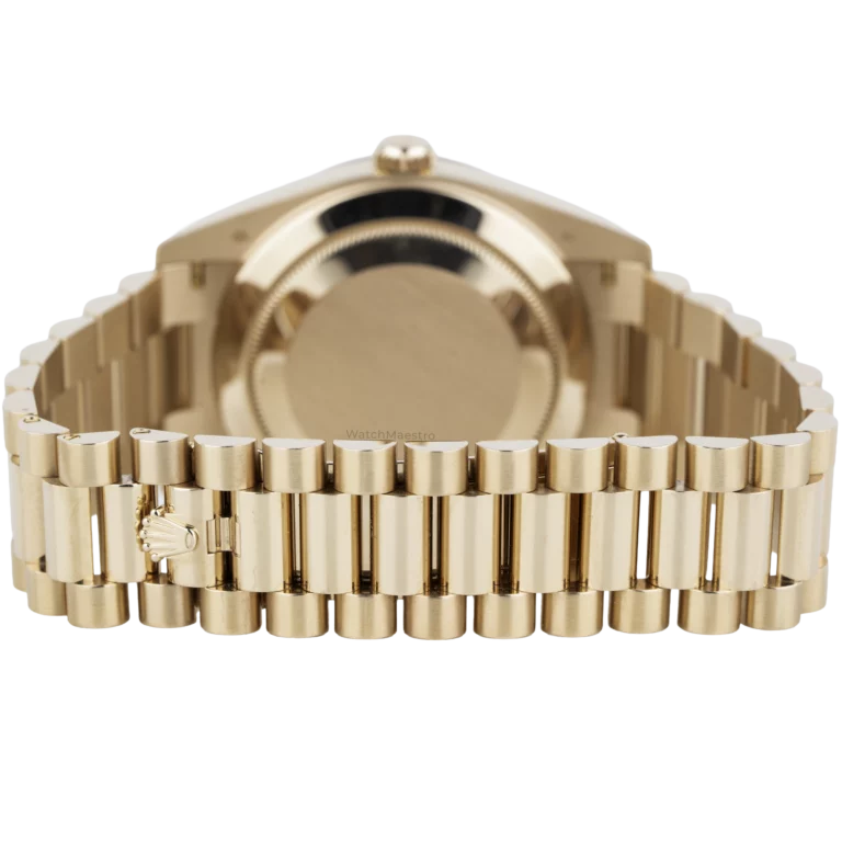 Rolex Day Date 40 Rose Gold Olive Dial (5)