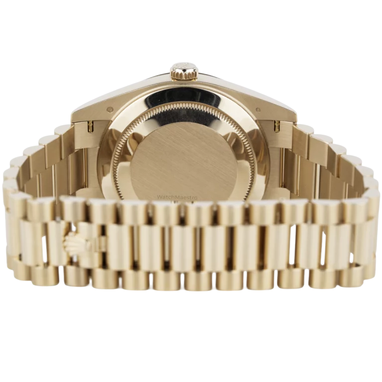 Rolex Day Date 40 Rose Gold Olive Dial (6)